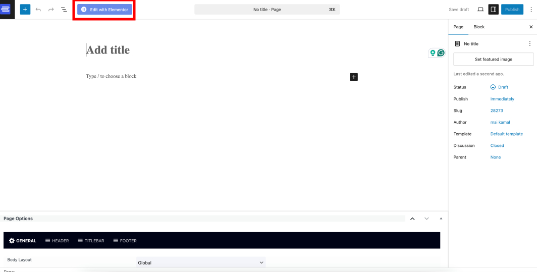 page builder